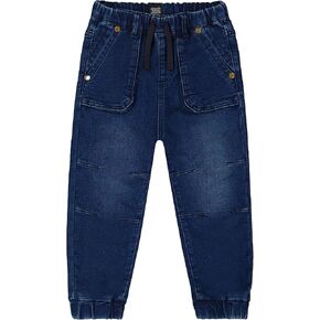 Deux par Deux French Terry Denim Jogger Pant Boy Toddler & Kids