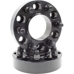 Wheel Accessories Parts 2 Pieces 1.50" Wheel Spacers Adapters 6 on 135mm 87.1mm Hub Centric 14mm 2.0 Lugs 6x135mm 87.1mm M14x2.0 Studs Fits 2004-2014 Ford F-150 Expedition Navigator
