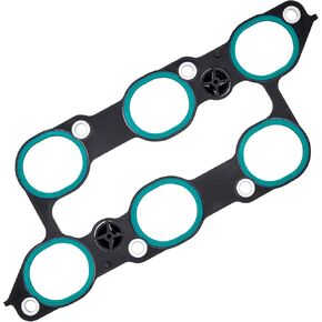 HiSport Lower Intake Manifold Gasket Kit, Compatible with Enclave, XTS, Traverse, Acadia 09-16, Lacrosse, Camaro 10-11, SRX, STS, CTS 08-11, 3.6L V6 Engines. 12673300 & MS19966 Ready for Your Upgrade.