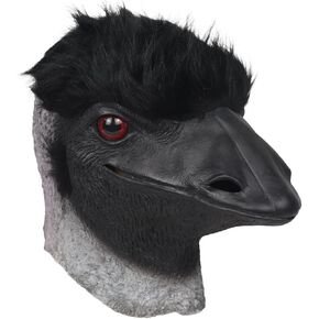 Halloween Kangaroo Head Mask Kangaroo Costume Animal Full Head Mask for Carnival Costume Party Prop