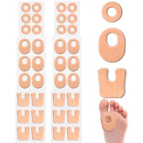 Bunion Pads 36 PCS Metatarsal Ball Of Foot Cushions Shock Absorbing Felt Feet Toe Blister Prevention Relief Cushion Foot Care Bandages Bottom Wear High Heels Dancers Protectors Pad