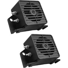2 حزمة 12V-48V إنذار النسخ الاحتياطي ، إنذار عكسي للخدمة الثقيلة للماء للشاحنات شوكة فان ثقيلة ، تم ترقيته 110 ديسيبل بوق عكسي