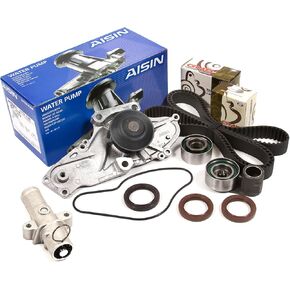 MA-9761295980 Timing Belt Kit AISIN Water Pump Compatible With/For 03-17 Acura MDX RL TL Honda J35A J37A