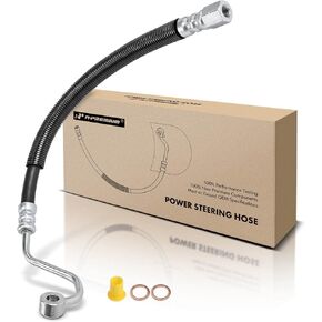 A-Premium Power Steering Hose Pressure Line Hose Assembly Compatible with Chrysler Sebring Dodge Avenger 1995-2000 V6 2.5L From Pump