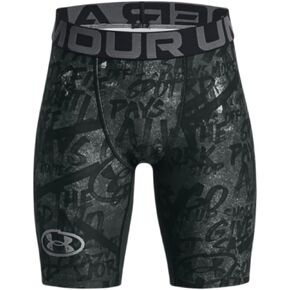 Under Under Armor Boys 'Alter Ego Heatgear 5 "Lundershorts (US ، Alpha ، X-Large ، العادية ، الأسود/الرمادي 001)