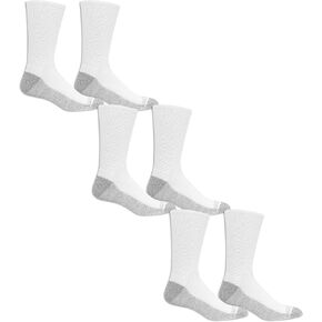 Fruit of the Loom Men's Everyday Lightweight Sport Crew Socks (6 Pack)