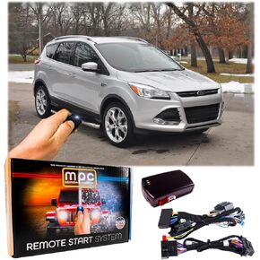 MPC Remote Start Kit Compatible with Ford Escape 2013 2014 2015 2016 || 100% Plug & Play Harness || NO Wire Splicing! || Press OEM Fob 3X to Start || USA Based Tech Support