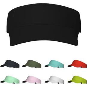 Custom Visor Hat for Women Men Sun Visor Hats Bulk Customized Logo Text Photo Adjustable Sport Baseball Cap