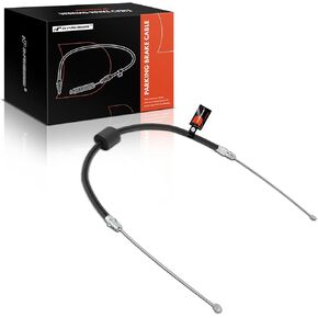 A-Premium Front Side Parking Brake Cable Assembly Compatible with Ford Models: F-250 Super Duty F-350 Super Duty 2005-2006 - Replace# 5C3Z2853BC