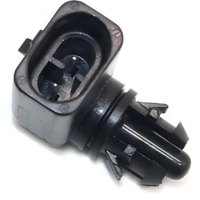 1 PC Automotive Ambient Air Temperature Sensor, Outside Air Temperatur Sensor, Replacement for OEM #1802-484392 ACD25775833, Compatible with Buick, Chevrolet, Cadillac (Black)