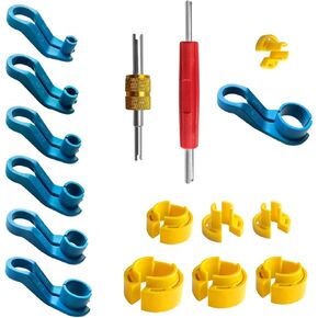 16 PCS FUEL LINE SUPER TOULL ، 1/4 5/16 3/8 1/2 5/8 3/4 7/8 "
