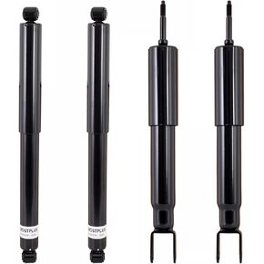 MOSTPLUS 4PCS Front+الخلفية الدعامات الكاملة مجموعة صدمة مع لفائف الربيع متوافقة مع 2000-2006 GMC Yukon Chevy Suburban Tahoe