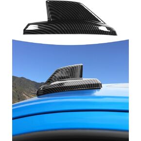 Shark Fin Antenna Cover,Roof Antenna Cover for Chevry Silverado Suburban Tahoe GMC-Yukon Sierra,Cadillac-Escalade 2019+,Carbon Fiber Car Toppers Cover Decor,Roof Aerials Interior Accessories