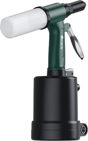 JiGiU Pneumatic Tool Air Riveter 3916LBF Pulling Pneumatic Rivet Gun Heavy-Duty Air Pop Riveter 3/32", 1/8", 5/32", 3/16" and 1/4" Capacity for Automotive, Construction, Manufacturing Industries in Kuwait