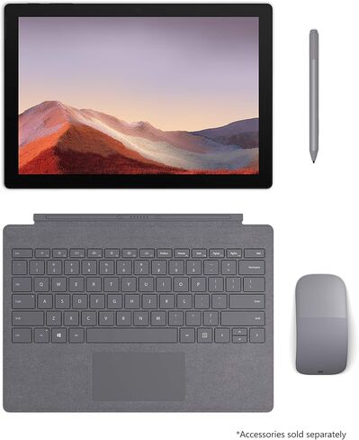 Microsoft Surface Pro 7 – 12.3" Touch-Screen - 10th Gen Intel Core i5 - 16GB Memory - 256GB SSD – Platinum | Intel Core i5, 256GB SSD, 10th Gen Intel Core i5, 16GB Memory in Saudi Arabia