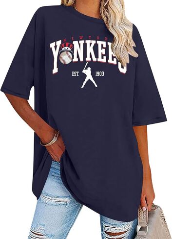 Game Day Shirt Baseball Shirts Women Oversized Baseball Team Graphic Tshirt Baseball Fan Shirt Casual Short Sleeve Tee Tops in Saudi Arabia