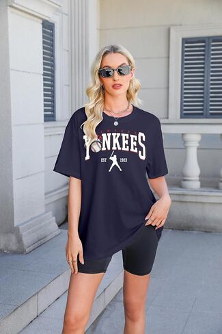 Game Day Shirt Baseball Shirts Women Oversized Baseball Team Graphic Tshirt Baseball Fan Shirt Casual Short Sleeve Tee Tops in Saudi Arabia