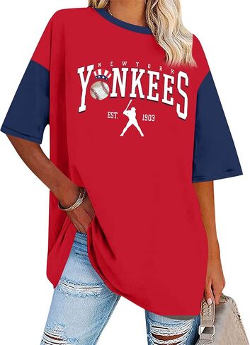 Game Day Shirt Baseball Shirts Women Oversized Baseball Team Graphic Tshirt Baseball Fan Shirt Casual Short Sleeve Tee Tops in Saudi Arabia
