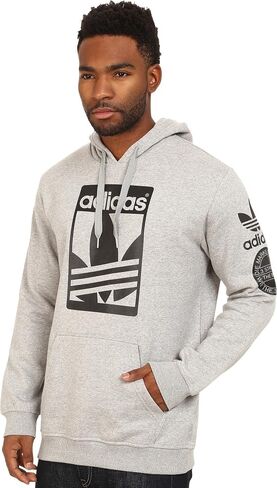 adidas Performance Men's Street Graphic Pullover Hoodie in Saudi Arabia