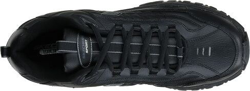 Skechers Men's Energy Afterburn Shoes Lace-Up Sneaker, White, 8.5 in Saudi Arabia