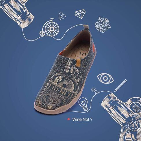 UIN Men's Loafers Lightweight Sneakers Walking Casual Slip ons Art Painted Travel Shoes Pitbull (9.5) in Saudi Arabia