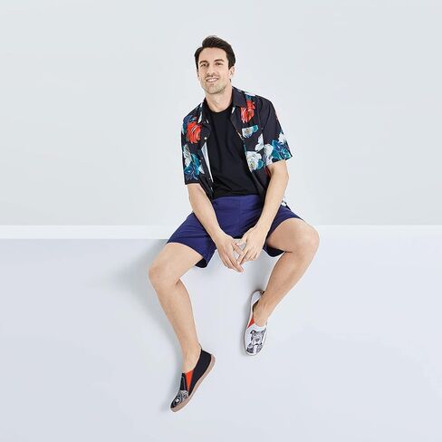 UIN Men's Loafers Lightweight Sneakers Walking Casual Slip ons Art Painted Travel Shoes Pitbull (9.5) in Kuwait