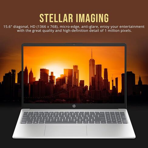 HP 2022 Newest Laptops for College Student & Business, 15.6 inch HD Computer, Intel Pentium Silver N5000 in Saudi Arabia