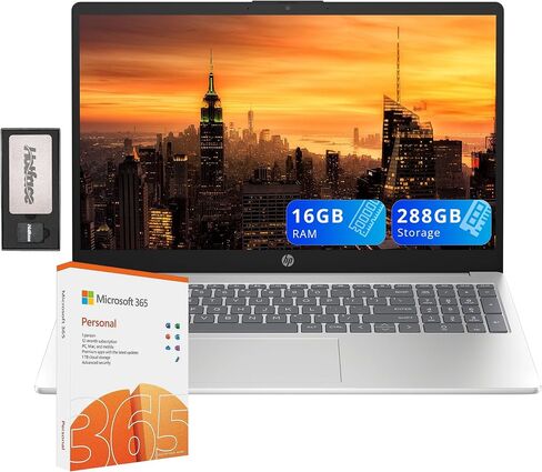HP 2022 Newest Laptops for College Student & Business, 15.6 inch HD Computer, Intel Pentium Silver N5000 in Saudi Arabia