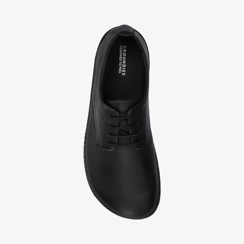 GROUNDIES Palermo Barefoot+ Oxford Shoes for Men - Comfortable Leather Men's Dress Shoes with Wide Toe Box, Neutral Footbed, and Zero Drop Outsole in Saudi Arabia