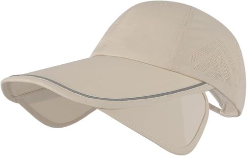 Summer Sun Visor Hat with Retractable Brim UV Protection Adjustable Golf Cap Beach Sport Hat for Women Men in Saudi Arabia