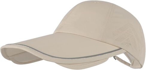 Summer Sun Visor Hat with Retractable Brim UV Protection Adjustable Golf Cap Beach Sport Hat for Women Men in Saudi Arabia