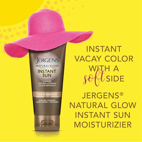 Jergens Instant Sun Instant Flawless Kit Bundle, Sunless Tanning Kit, Light Bronze, 2 Piece Kit in Saudi Arabia