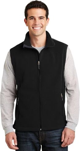 Port Authority Value Fleece Vest, True Red, 2XL in Saudi Arabia