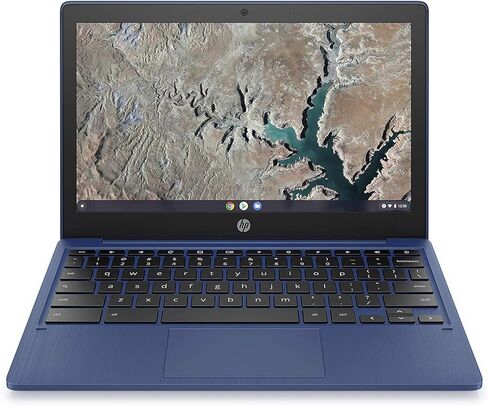 HP لابتوب كروم بوك 11 انش - عمر بطارية يصل الى 15 ساعة - ميديا تيك - MT8183 - ذاكرة رام 4 جيجا - ذاكرة اي ام ام سي 32 جيجا - شاشة HD 11.6 انش - مع نظام تشغيل كروم - (11a-na0021nr، موديل 2020، ابيض in Kuwait