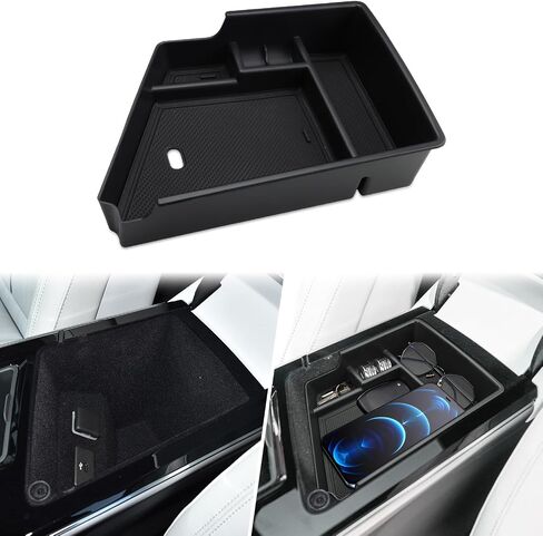 Marchfa Center Censole Organizer Tranizer Tresher For 2023 2024 2025 Cadillac Lyriq accessories Armrest Storage Box Middle Console حامل إدراج in Saudi Arabia