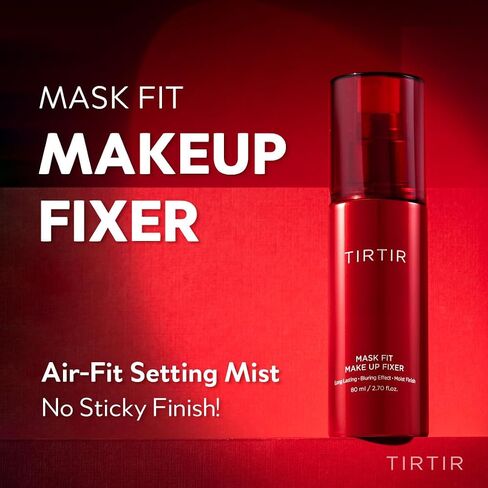 TIRTIR Mask Fit Make-up Fixer, 24H Long Lasting Makeup Finishing Setting Spray, Lightweight and Non-greasy, 2.7 Fl Oz in Saudi Arabia