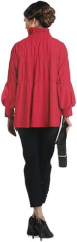 IC Collection Zip Front Cinched Parachute Jacket - 1395J in Saudi Arabia