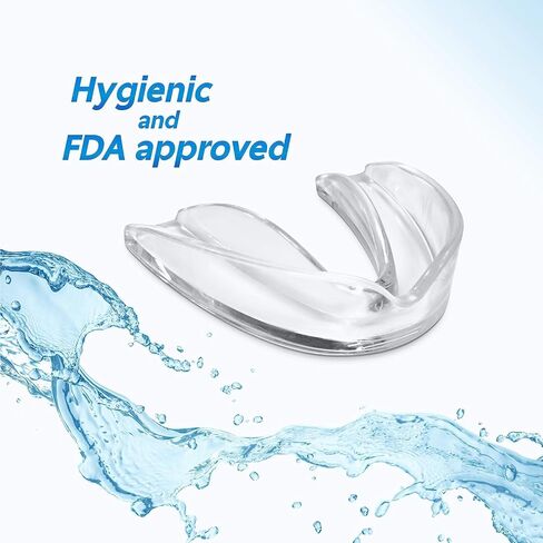 LORIOUS Mouthguard - One Size Fits All Premium Set of 6 BPA Free Moldable, Customizable and Trimmable Medical Grade Mouth guard for Grinding Teeth Clenching Bruxism, Sport Athletic, Whitening Tray in Kuwait