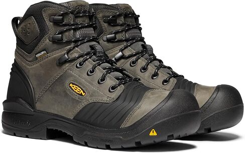 حذاء عمل KEEN Utility للرجال بورتلاند 6 بوصات مركب عند أصابع القدم مقاوم للماء - - 11.5 Medium US in Saudi Arabia