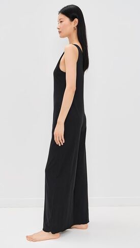 Lunya Women's Organic Pima Double V Jumpsuit in Saudi Arabia