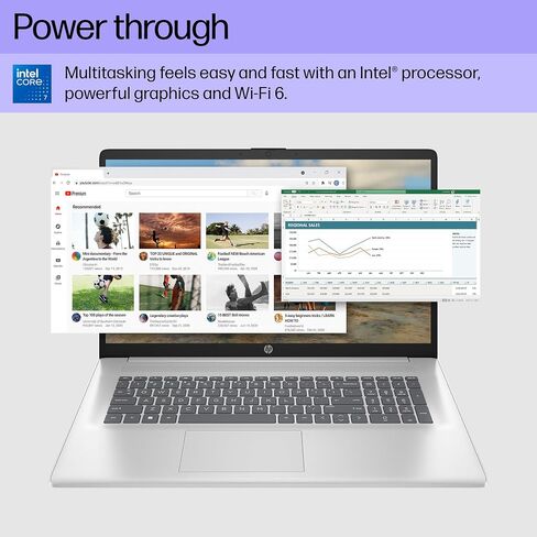 HP Chromebook 14 Laptop, Intel Celeron Processor, 4 GB RAM, 32 GB eMMC, 14" HD (1366 x 768) Touchscreen, Chrome OS, Webcam & Dual Mics, Work, Entertainment, Long Battery Life (14a-na0130nr, 2021) in Saudi Arabia
