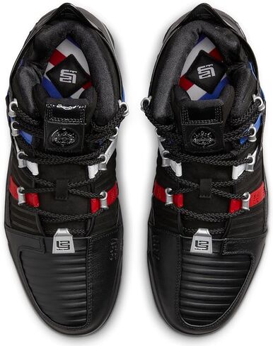 Nike Mens Lebron 3 DO9354 001 The Shop - Black/Red - Size 9 in Saudi Arabia