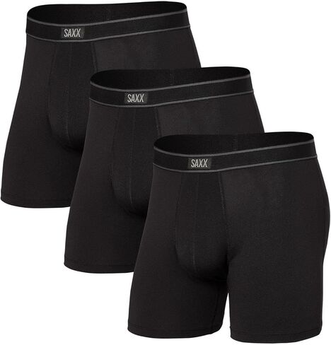 SAXX Men's Underwear - Daytripper Boxer Briefs with Built-in Pouch Support – Underwear for Men, Pack of 3, Navy, X-Small in Saudi Arabia