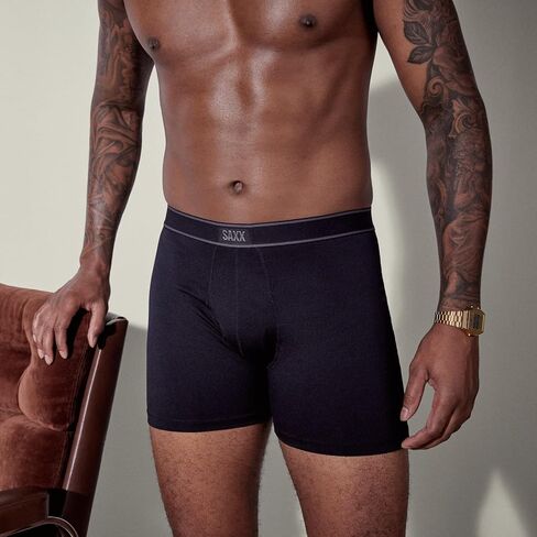 SAXX Men's Underwear - Daytripper Boxer Briefs with Built-in Pouch Support – Underwear for Men, Pack of 3, Navy, X-Small in Saudi Arabia