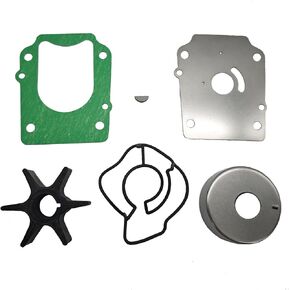 17400-87L00 Water Pump Impeller Repair Kit for Suzuki 70 75 80 90 100 HP Outboard 4-Stroke DF70 DF75 DF80 DF90 DF100 17400-87L01 17400-87L02 17400-87L03 17400-87L04(2009-2024)70hp 75hp 80hp 90hp 100hp