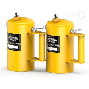 InoKraft Non-Aerosol Sprayer G1 - Pressurized Spray Bottle for Industrial-Strength, Non-Corrosive, Easy-to-Maintain Paint Sprayer for Mechanical and Automotive Repair
