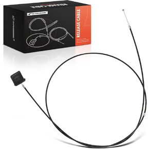 A-Premium Front Latch Latch Cable مع مقبض متوافق مع Toyota Corolla 1998 1999 2000 2001 2002 ، 80.12 بوصة ، استبدل# 5363002020