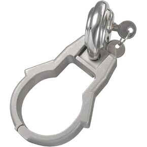 Trailer Hitch Lock for Bulldog Style Couplers, Trailer Coupler Lock Fits 2" and 2-5/16" Couplers, Heavy Duty Stainless Steel Towing Hitch Locks with Stainless Steel Padlock and Keys