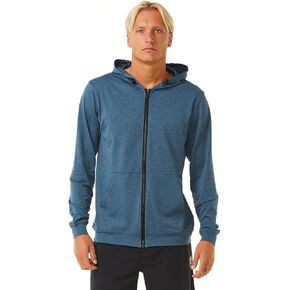 RIP Curl Men's Stack UPF 50 Long Sleeve Zip-Up Rashguard in Saudi Arabia