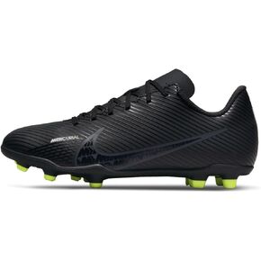 Nike Jr. Mercurial Vapor 15 Club Multi-Ground Soccer Cleats Black | Black Size 6 Medium